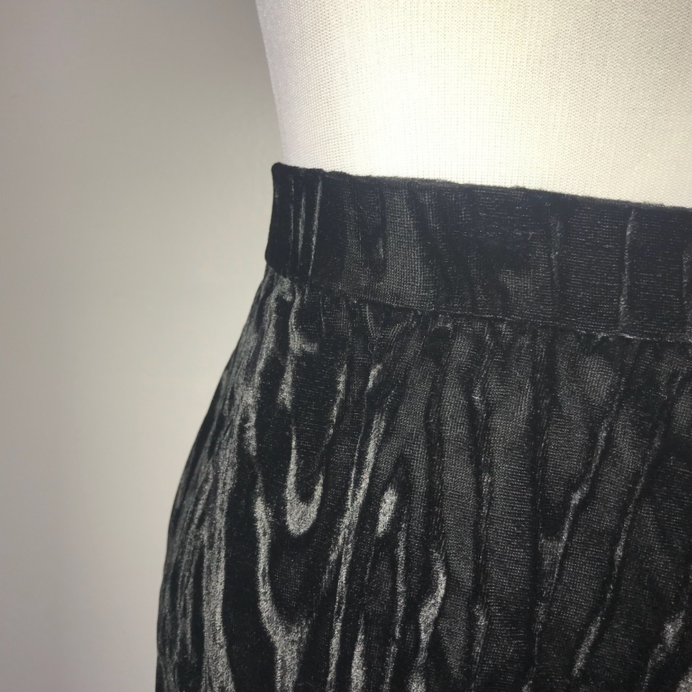 Vintage high waisted jacquard skirt